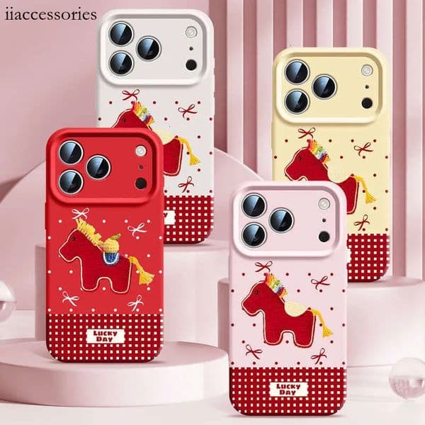 Phone Case 17 Pro Max Model Compatible with 17 pm Phone Case New Phone 16 15 14 13 Creative Personality 15 Liquid Silicone