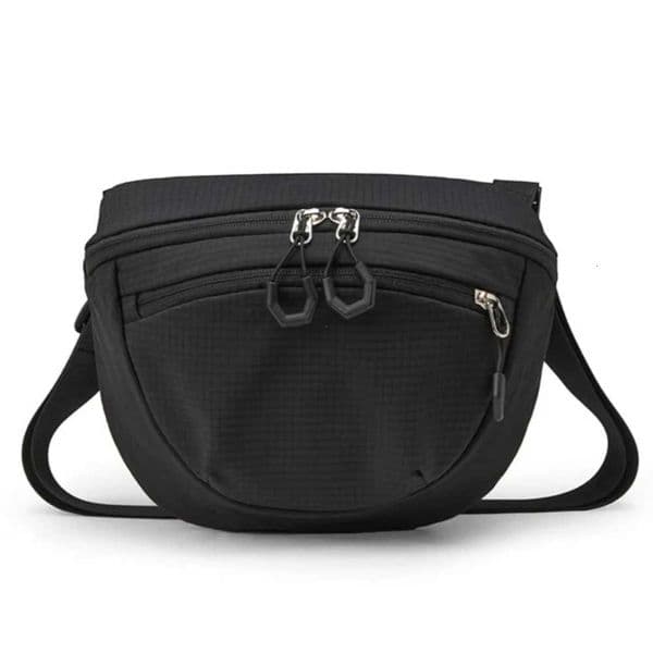 Womens Waist Bag Solid Color Outdoor Fanny Pack with Phone Pocket Lightweight Running Hiking Crossbody Sling for Camping 2026 H260331