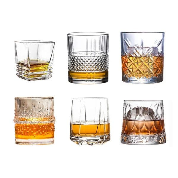 Whiskey GlassesScotch GlassesOld Fashioned Whiskey Glasses/Perfect Gift for Scotch Lovers/Style Glassware for Bourbon/Rum 260330