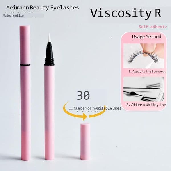 Adhesive strip false eyelashes reusable self-adhesive eyelash reapplication pen with enhanced stickiness240429bj