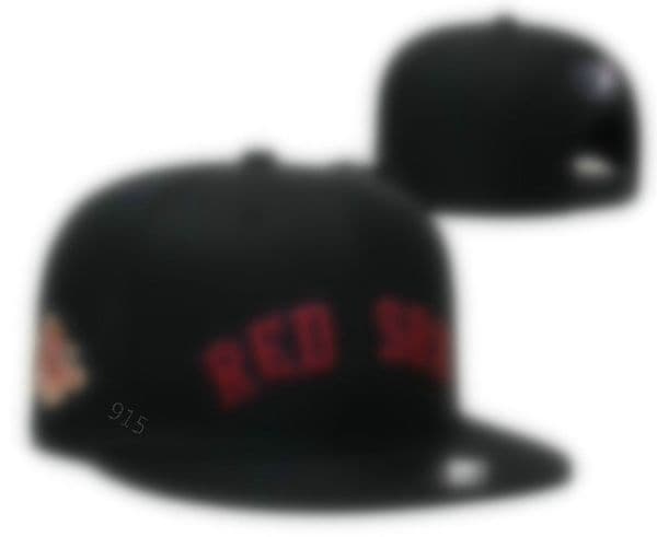2026 Men's Classic cap Red Sox Flat Peak 2025 World series Snapback Strapback Heart Full Size Closed Caps Fashion Hip Hop Women Baseball Sports All Team Fitted Hats a20