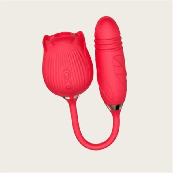 10 Sucking Modes For Clitoral Nipple Stimulation Anal Dildos Rose Sex Toy With Thrusting G Spot Vibrators Adult Toys 18