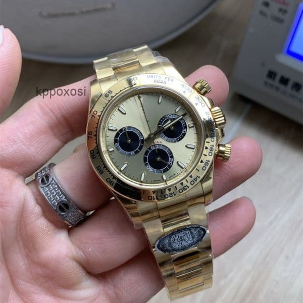 Top quality day tona watch dayton mens watch Cal.4131 movement super clone watch watches men designer sapphire glass 40mm 904L xxxmen with box RPPU