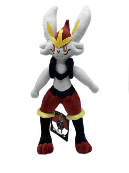 Large New Cinderace Plush Flame Doll Anime Peripheral Plush Toy S260331XVBK