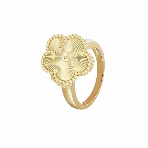 ring high-quality designer ring ladies ring fashion women gem mother of pearls Jewelry Temperament Versatile rings very Optional Gift Box si H1M8#