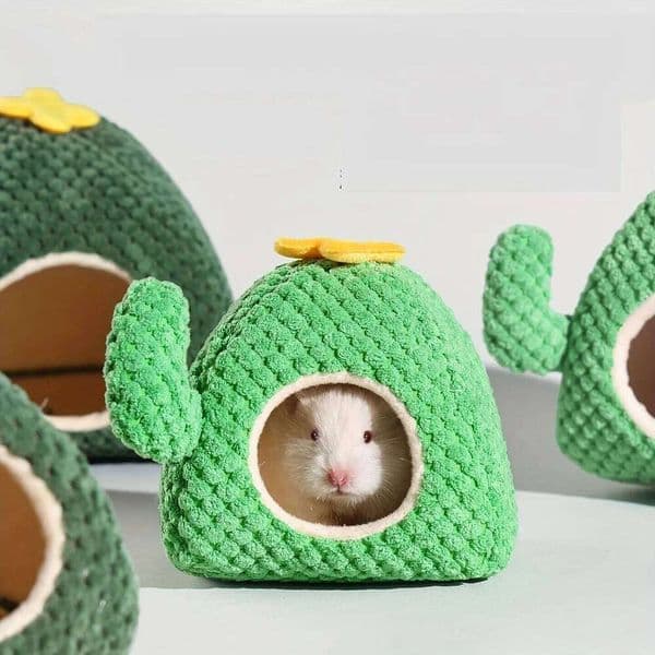 1 Piece of Small Animal Bed, Hamster Winter Nest, Special Sleeping Bed for Golden Hamsters, Gerbils, and Sugar Gliders
