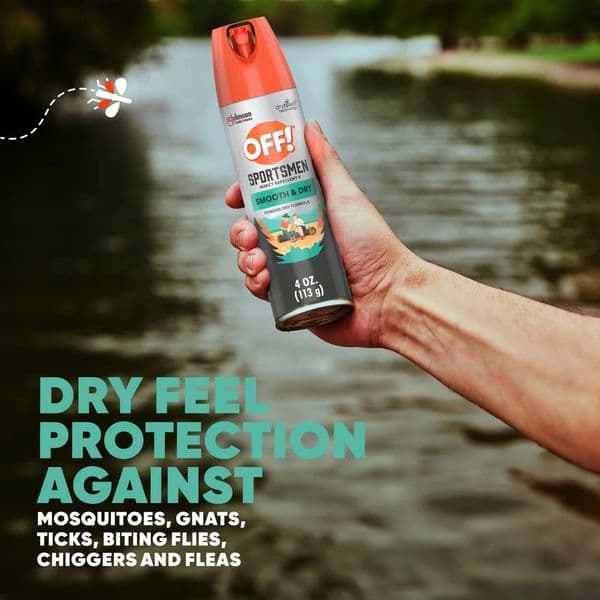 Family Care 15 DEET Insect Repellent Smooth Dry Aerosol Spray Value Pack Mosquito Tick Flea Biting Fly Outdoor Use 260429