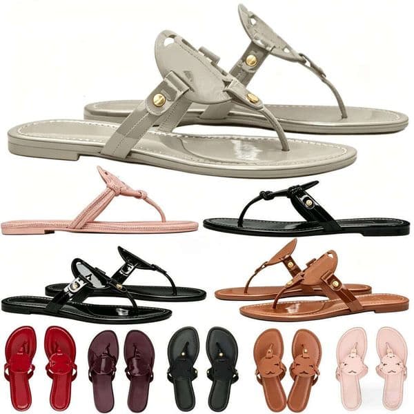 Designer luxury Sandals sliders women embroidered canvas flat mules Platform linen fashion high heel sandal platform shoes designer summer Non slip slippers