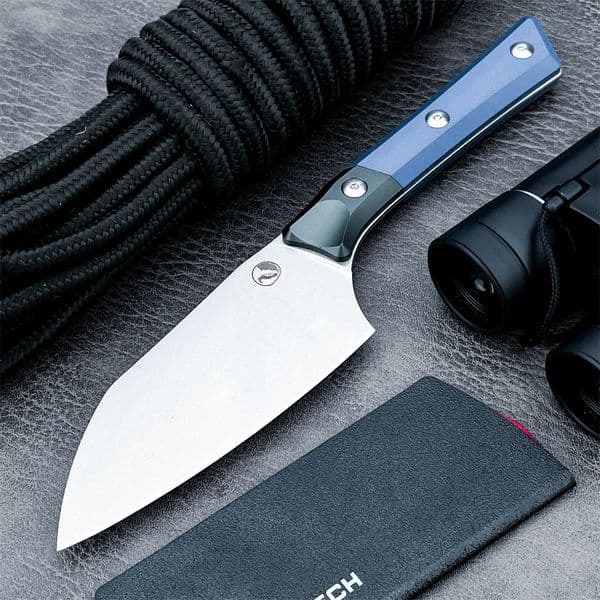 Bestseller folding knife Stainless Steel D2 Sheathed Kitchen Knife G10+ Aluminum Handle Integrated Blade Multi purpose Kitchen Utility Knife