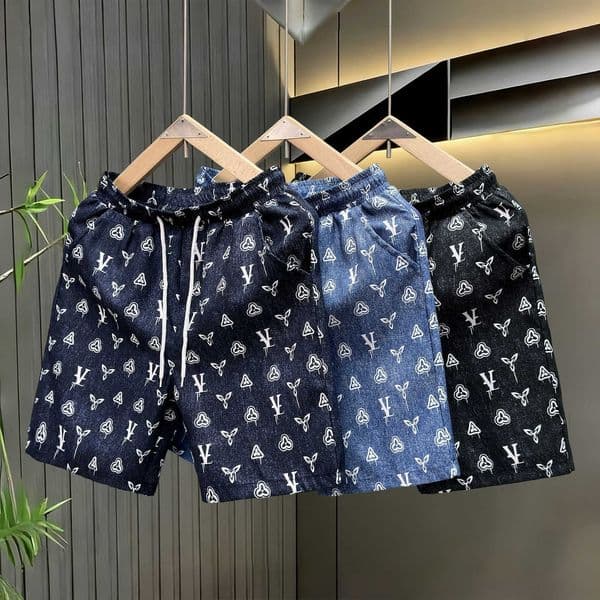 Men's Shorts Clothes Summer New Men's Casual Quick-Dry Stylish Breathable Straight-Leg Five-Point Beach Shorts Men's Clothing