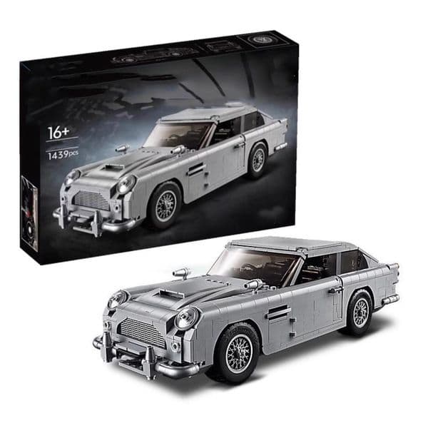 2026 New New 19047 Aston 39124 Martin Car Small Particle Assembly Building Blocks Toy Toys Designer F