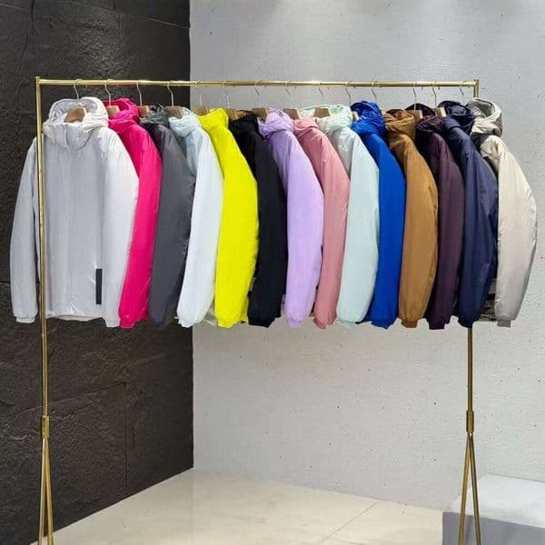 Niao Jia's fourteen-color Atom-style water-repellent, windproof, warm hooded cotton jacket for men and women, can be customized