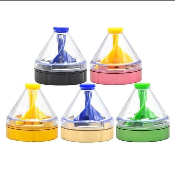 2025Four Layers of 50mm Funnel Aluminum Alloy Cigarette Grinder