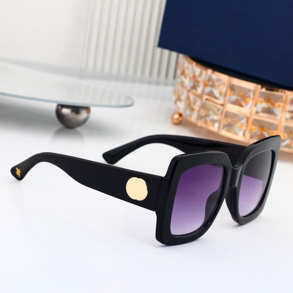 Women Vintage Luxury Sunglasses 2026 Oversized Square Womens Designer Vintage Red Green Mirror Sun Glasses Superstar Eyewear UV400