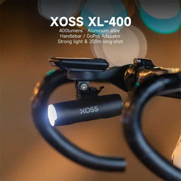 XOSS XL400XL800 Bike Headlight 400800 Lumen USB Rechargeable Road MTB Front Lamp Bicycle Light Aluminium Ultralight Flashlight w251022