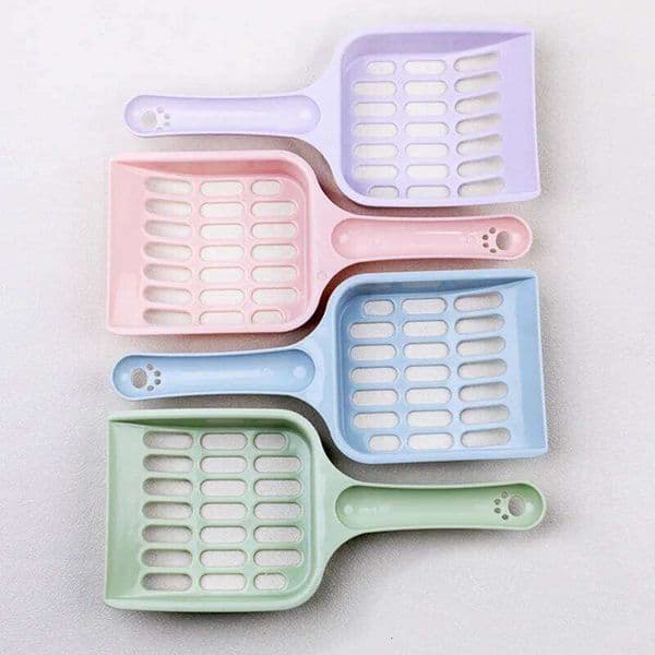 New fashionable simple grid large-sized fine-hole shovel litter artifact cat hygiene cleaning tool