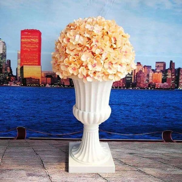 Golden European Plastic Large Size Vases Party Decorate Ornaments Wedding Celebration Photograph Originality Background Prop