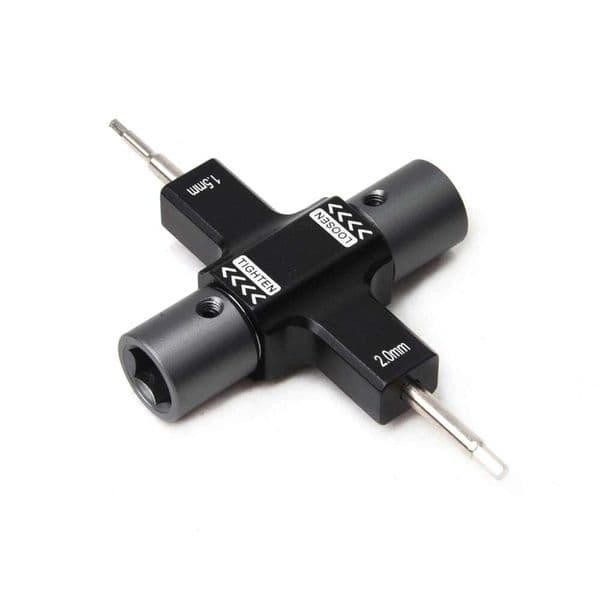 M5 Screw Nut Wrench with Built in One Way 1.5mm/2.0mm Bearing Tool Screwdriver Release Propeller Motor For RC FPV Racing Drone