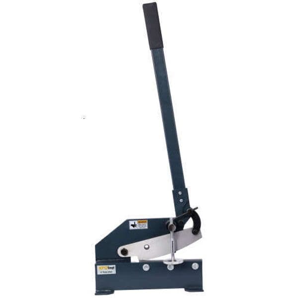 Industrial 8-Inch Sheet Solid Construction Mounting Type Metal Shear, High Precision Manual Hand Plate Shear
