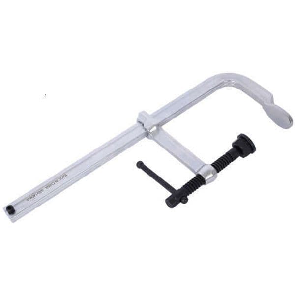 Heavy-Duty F-Clamp,Removable Swivel Pad, Deep Throat F 5-1/2", Heavy Duty Bar Clamp for Welding,16"x5 1/2"