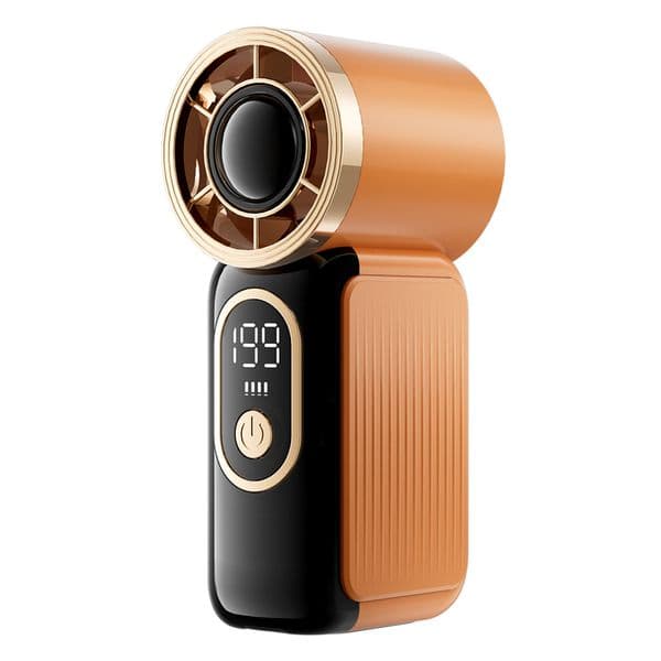 M06 Mini Handheld High-Speed Summer Powerhouse Charging Long-Lasting Battery Turbo Portable Compact Outdoor Small Fan