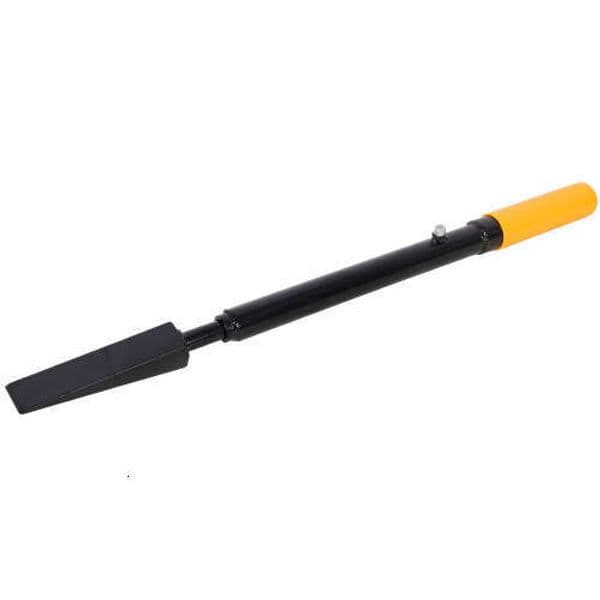 Manual Splitter Slide Hammer Log Heavy Duty Hand Operated Wood Splitter, Black with Yellow Handle
