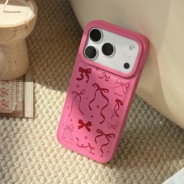 Designer phone case All-Round Protection Luxury Leather Rose Red Bow Women Shockproofthe full range of iPhone phone protective cases anti drop and anti scratch