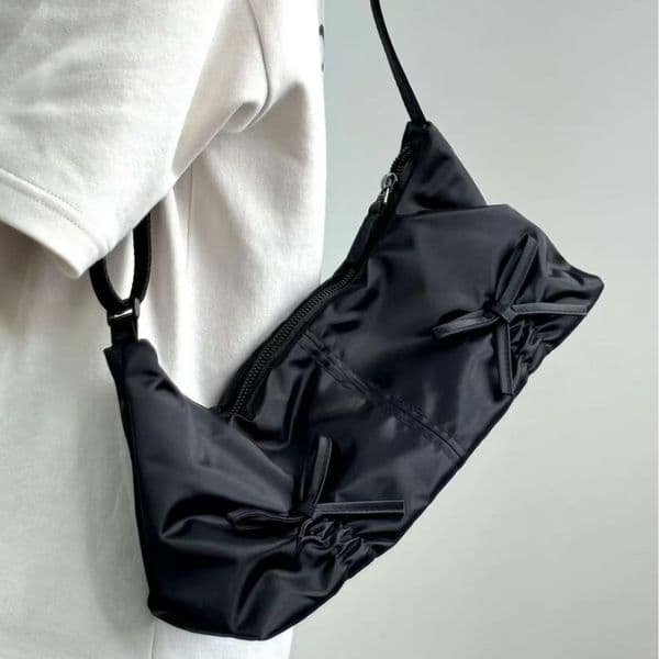 All-match pleated hand-held dumpling bag 2026 New summer casual, stylish and simple single - shoulder
