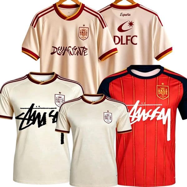 spain world cup 2026 Camiseta Espana football jersey Kit 26 27 Retro Football Shirt LAMINE YAMAL 19 PEDRI 8 RODRI 16 MORATA 7 Home Away women Kids Free Shipping 99