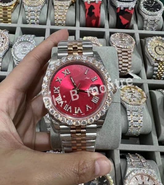 moissanite watch mossanite watches men designer women Watch mens watches high quality designer men v8