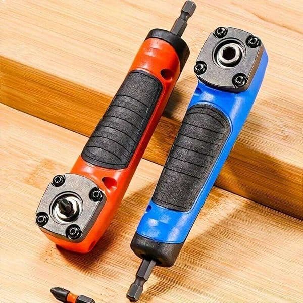 90 Degree Right Angle Adapter, Quick Replacement Screwdriver Drill Bit Accessory,Suitable For Small Space Installation