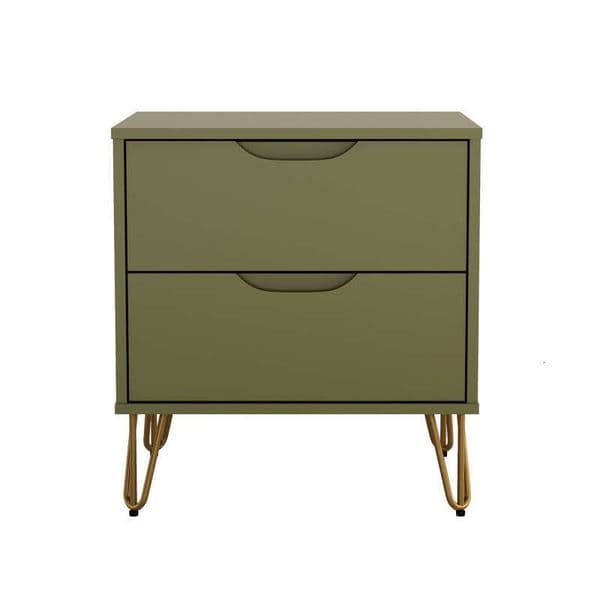 Nightstand in Olive Green Nightstand in Olive Green Nightstand in Olive Green