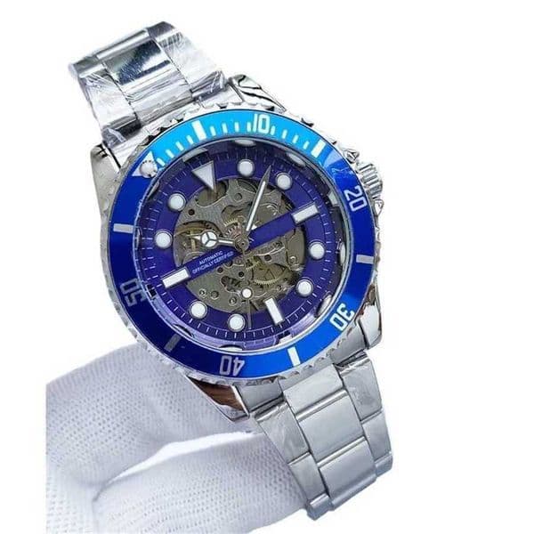 Luxury watches, high-quality watches Laojia Water Ghost Skeleton Transparent Automatic Mechanical