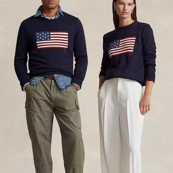 Brand Sweaters For Men Womens Pullovers Luxury Knitwear Hoodies Classic Casual Stripe Couple Cashmere Knits Soft Warm Sweater Coat Knitting Clothing