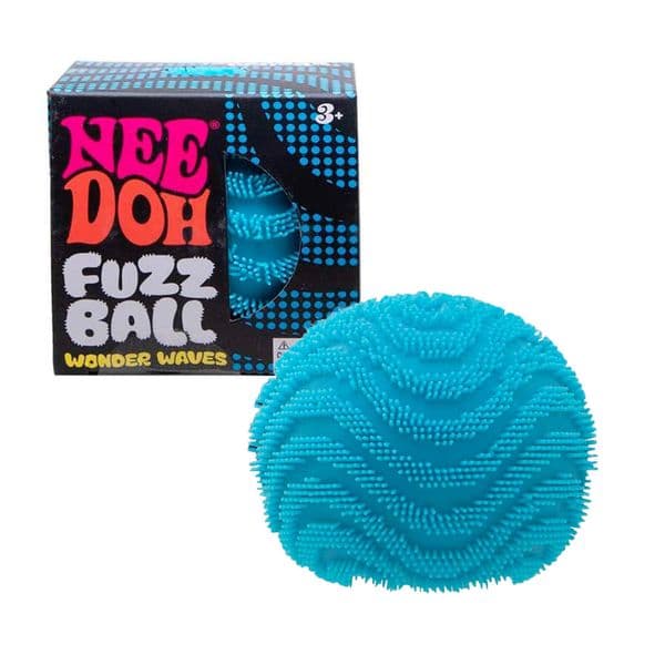 Needoh Flower Fuzz Ball Squeeze Soft Squishy Office Anxiety Stress Relief Sensory Quick Rebound Fidget Toys for Kids and Adults by sea