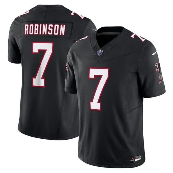 Football Falconss Vapor F.U.S.E. Sewn Down Limited Jersey 1 Tagovailoa 7 Robinson 5 London 8 Pitts 9 Penix Jr. 63 Lindstrom - Full Size S-XXXL Men Women Youth