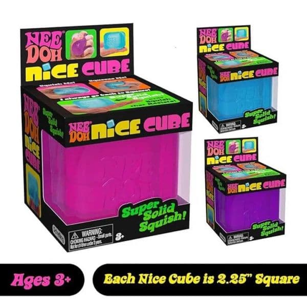 NeeDoh Nice Cube Schylling - Pinch Music - Sensory Squeeze Toys - Sensory Toys squishy toyT260504