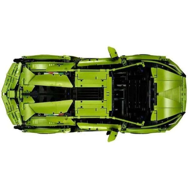 Green Sports Building Blocks Sets 1:8 Car Model Toys Compatible With Legoed Particles Suitable For Christmas Gifts 42115 26W0504