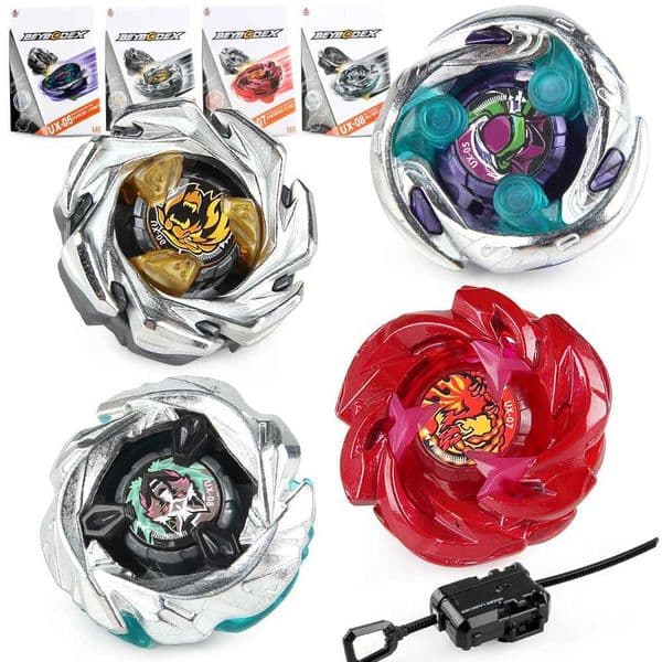 Bey X Starter UX Booster with Launcher Set Christmas Halloween Gift Spinning Toy Battle Tops Gyro S260504