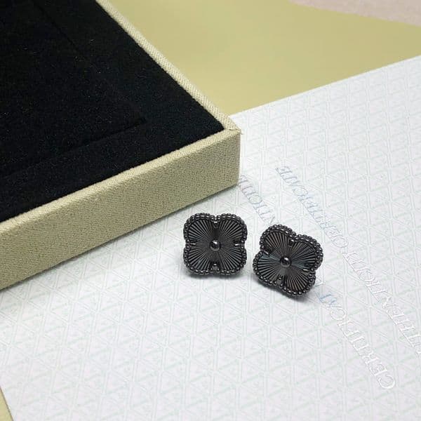 Designer Earrings jewelry clover earrings for women Vanly Cleeffs