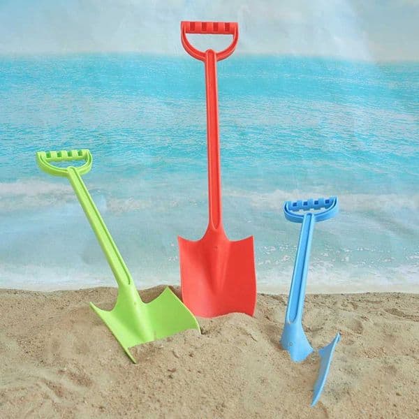 Childrens 53cm Beach Shovel Integrated Sand Shovel Snow Toy Beach Play Sand Toy Set Outdoor Water Play Toys Summer Kids Gift X260504