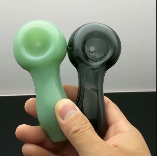 New Glass Smoking pipes hookah Oil Burner Pipes Smokings New Mini Colored Thickened Glass Pipe