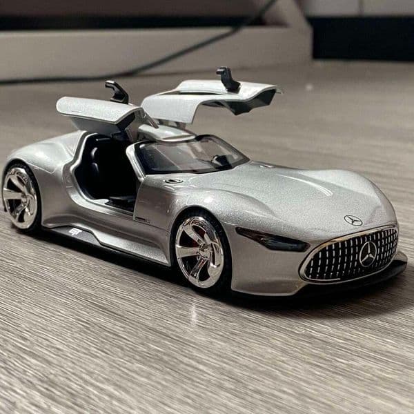 1:32 Benz AMG Vision GT Super Sports Alloy Metal Diecast Model Car High simulation With Sound & Light Collections Hobby Boys 26Y0504