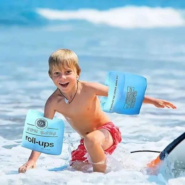 New Inflatable Swimming Arm Rings Portable Floating Circle Sleeves Arm Rings Pool Buoy Armbands For Swimming Pool Floaters X260504
