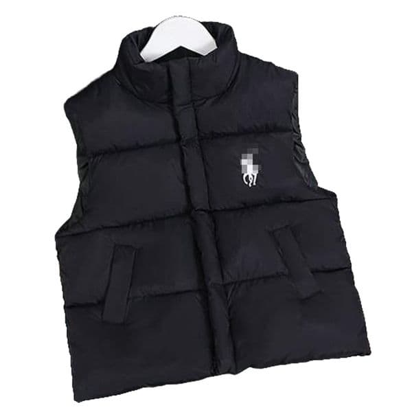 Big Child Boys Girls Warm Down Waistcoat Autumn Winter Cotton Vest Kids Outerwear POLO Designer Jacket Sleeveless Gilet Children Clothing