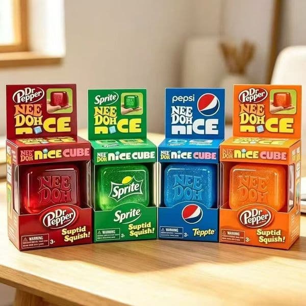 In Stock Needoh Nice Cube Sensory Toys Malt Sugar Slow Rebound Squishy Anixety Relief Daily Life Kill Time Promote Friendship Birthday Gifts