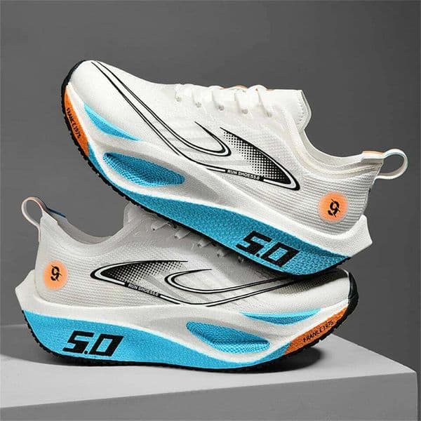 Men's Lightweight Breathable Mesh Training Running Shoes - Non-Slip, Casual Athletic Sneakers for Outdoor Sports & Jogging 26L0504
