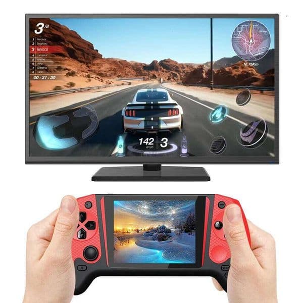 Portable 3.5inch LCD Screen Built-in 500 Games Nostalgic TV Connect Video Game Console for Kids Adults S260504