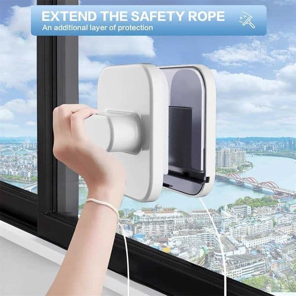 Double Sided Glass Cleaning Tool Household Buildings Car Strong Magnetic Windshield Wipers Window Cleaners Cleaning Tools X260504