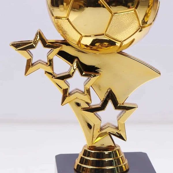 Plastic Golden Ball Awards Trophy Model Excellent Player Award Winner Award Trophy Soccer Competition Craft Souvenirs X260504